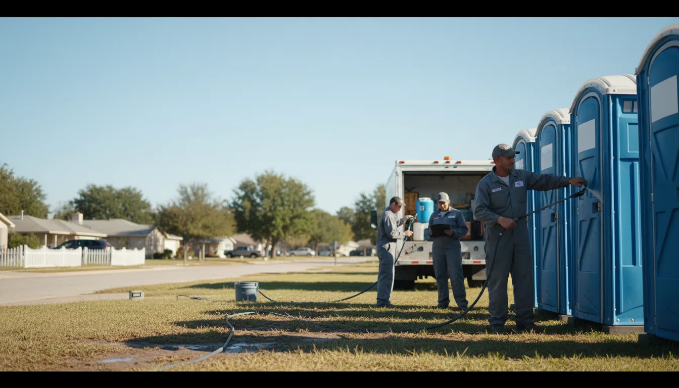 Long-Term Portable Toilet Rental in Pace, MS near me